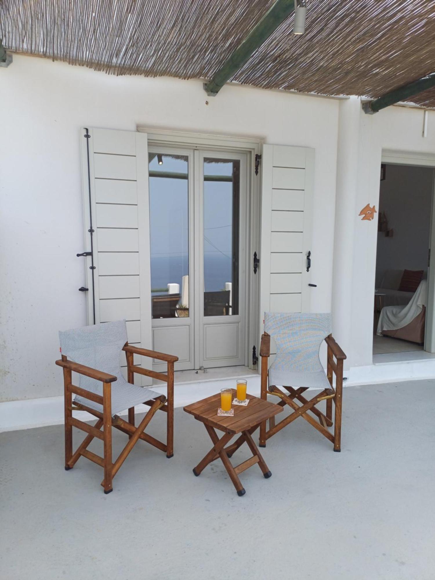 'Irene' Cycladic House With Sunrise And Sea View! Foinikiá Exterior foto