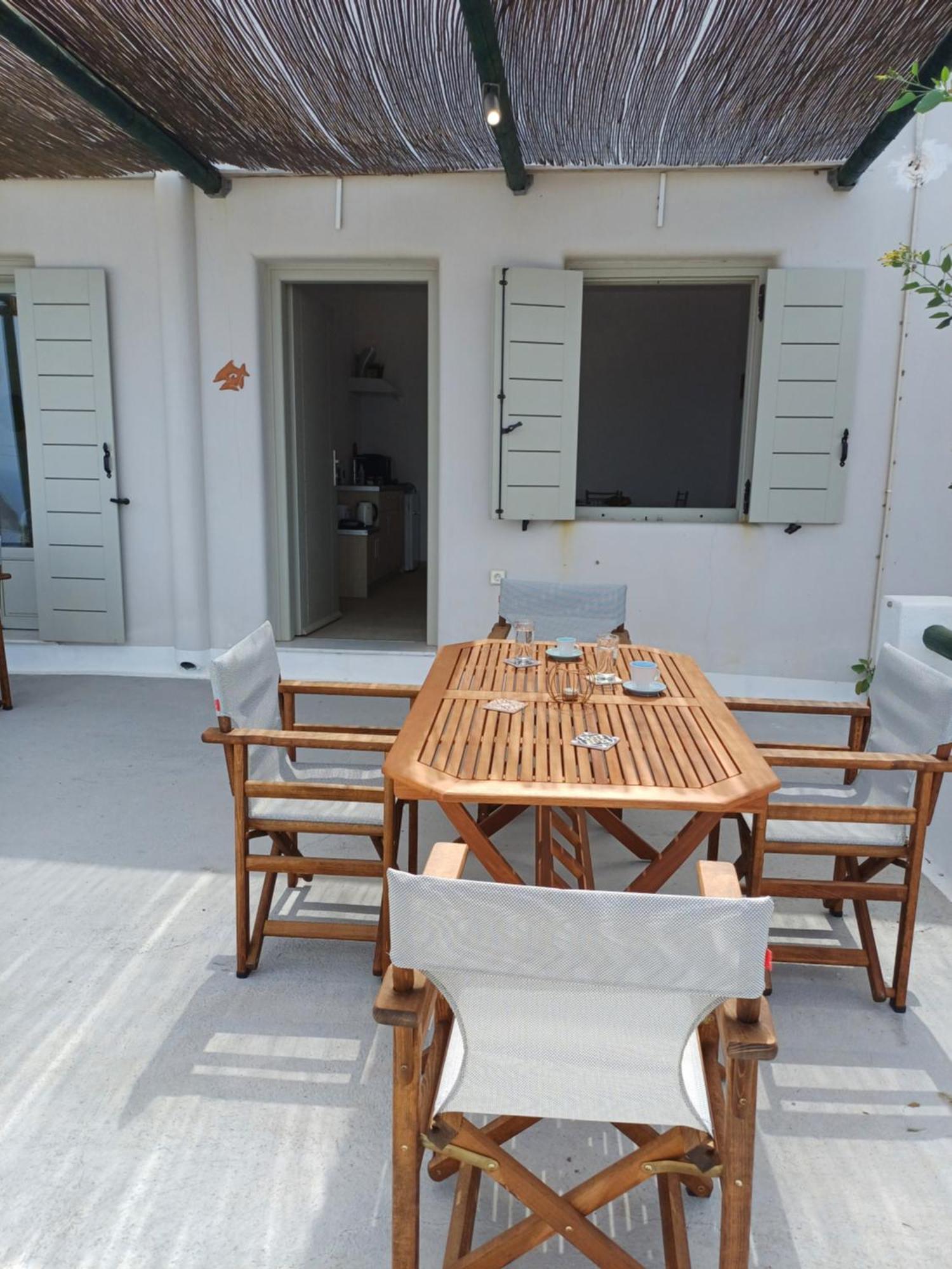 'Irene' Cycladic House With Sunrise And Sea View! Foinikiá Exterior foto