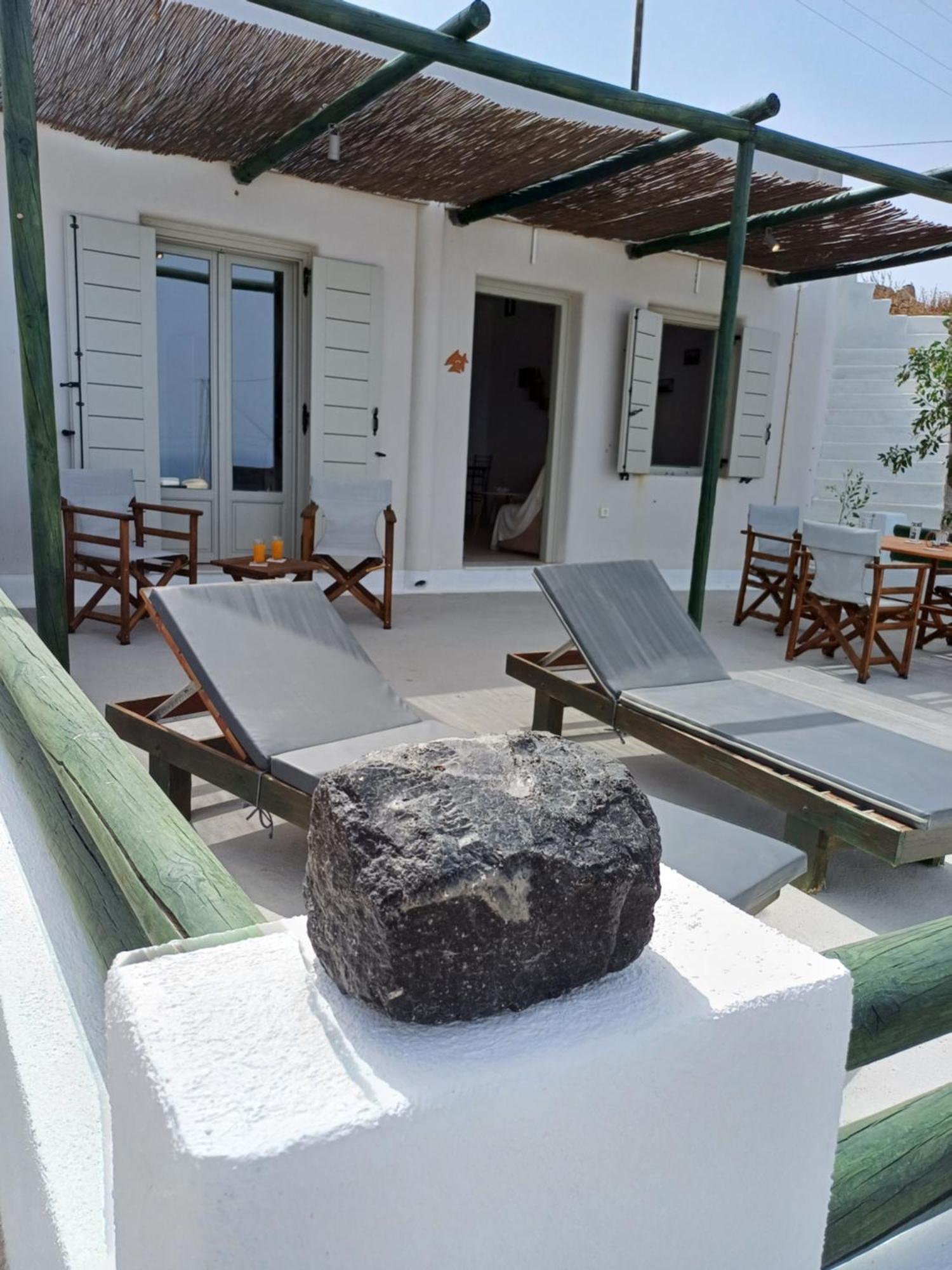 'Irene' Cycladic House With Sunrise And Sea View! Foinikiá Exterior foto